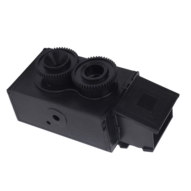 35MM Dual Lens Film Camera DIY Classic Retro Double Reflex