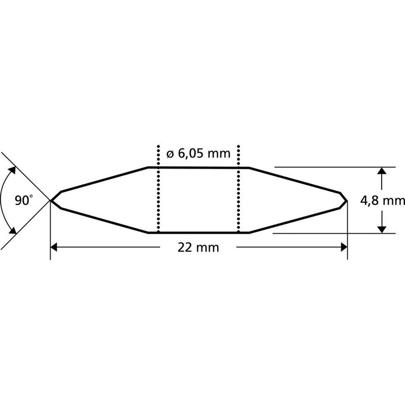 KAUFMANN 10.980.13 HM Replacement Cutting Wheel for Tiles Cutting Machine