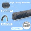 33 Ft Strong Adhesive Brush Weather Stripping for Sliding Windows