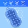 Silicone Bath Brush Men Women Soft Double Sided Exfoliating Massage