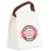 CafePress Preschool Teacher Gift Canvas Lunch Bag with Strap Handle