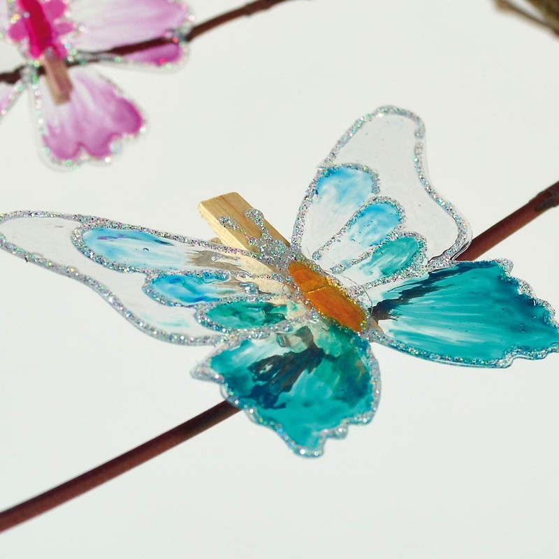 Viva Decor Glass Effect Gel, 25ml, Orange