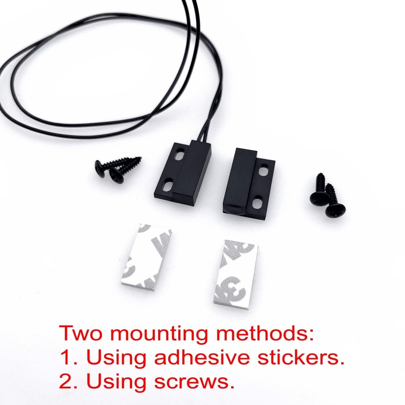 JZK 5 sets Wired Security Contact Sensor Alarms Window Gate