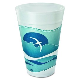 Dart 32TJ32H 32 oz Horizon Foam Cup (Case of 500)