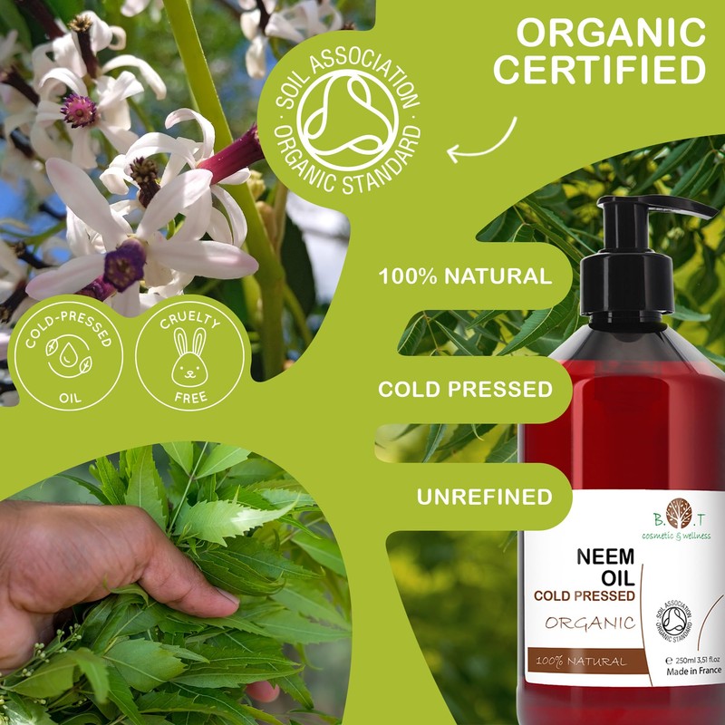 B.O.T Cosmetic & Wellness Garden Neem Oil Cold Pressed Unrefined