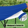 misaya 2 Packs Round Spandex Tablecloths, Stretch Elastic Tablecloth Cover