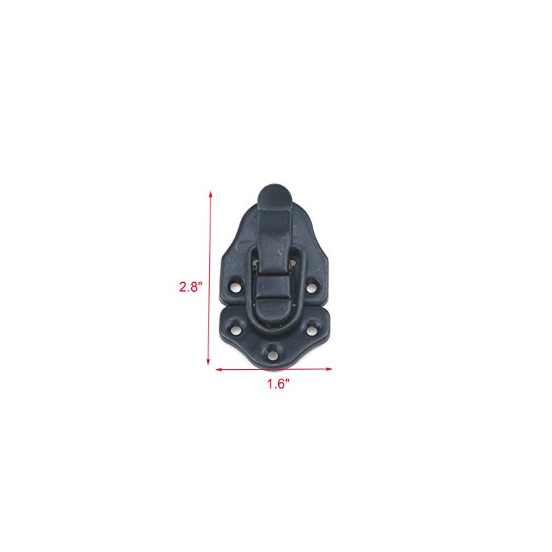 Geesatis 8 Pcs Metal Box Hasp Lock Toggle Latch Catch