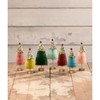 Bethany Lowe Christmas Mini Cupcake Trees, Set of 7