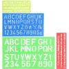 Buy-Simplicity® New 4 Pcs Small/Large Letter Stencils for Kids |