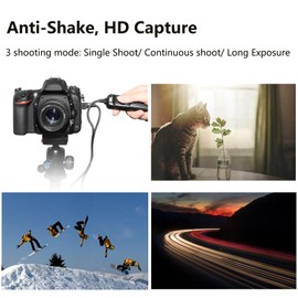 Pixel Camera Shutter Release L1 para Panasonic S5, S1, G95, G91, G90, FZ10002, G9, GH5, GH6, G85, G81, G70, GH4, GH3, FZ2500, FZ2000