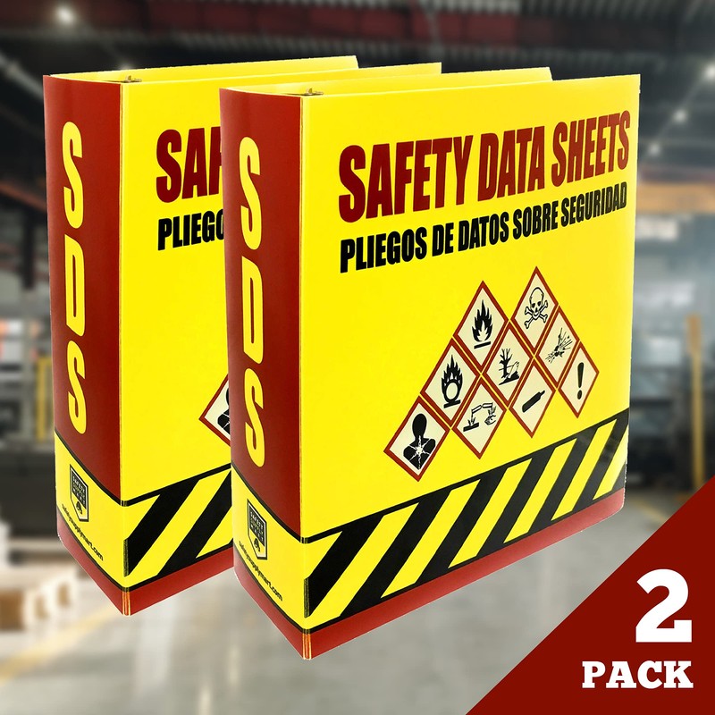 Performore SDS Binder - 3 Inch Heavy Duty 3 Ring