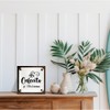 Cafecito Y Chisme Sign, Spanish Coffee Sign, Wooden Box Signs