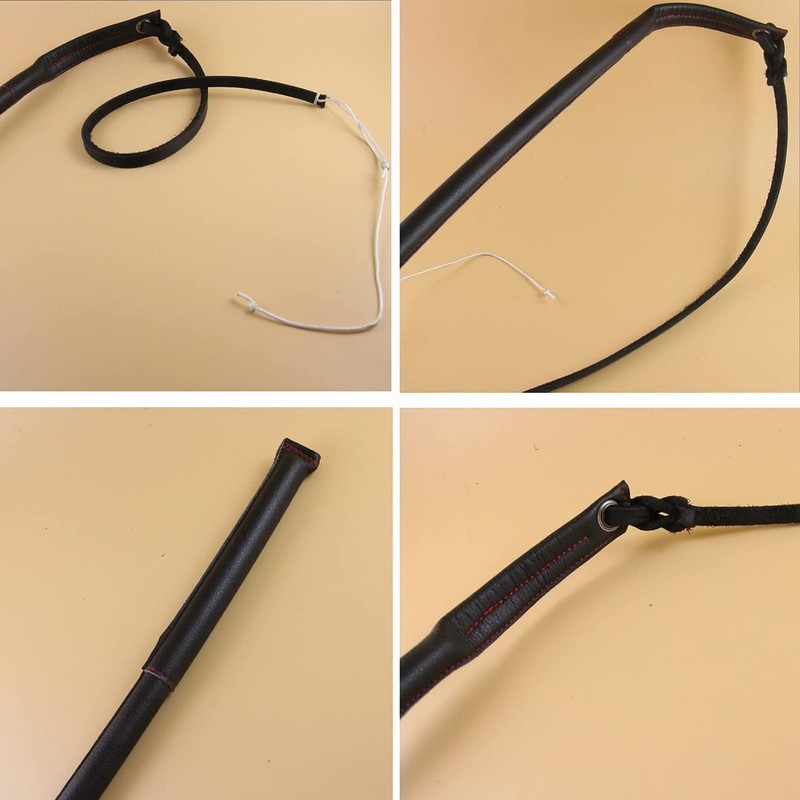 Dog Whip, Artificial Cowhide Pet Training Agitation Whip Dog Training