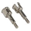 2PCS RC Rear Wheel Axle Cup Steel RC Rear Wheel