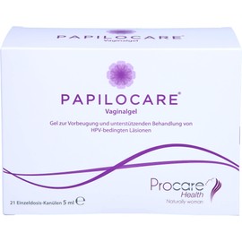 Papilocare Vaginal Gel 21 canulas of 5 ml