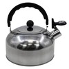 2 L Stainless Steel Whistling Camping Kettle Cordless Gas Hob