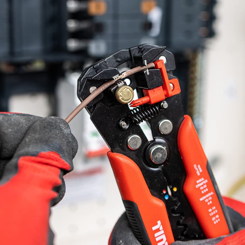 TIMCO Professional Wire Strippers - 3 in 1 Cuts, Strips