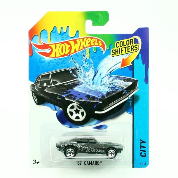 Hot Wheels Color Shifters '67 Camaro (Black to Blue) Packaging May Vary