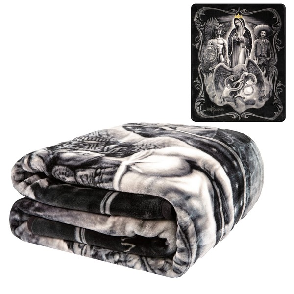 JPI Plush Throw Blanket - La Reina - Queen Bed