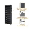 UDEAR 10-Tier Free Standing Shoe Rack Sturdy Shoe Rack Organizer