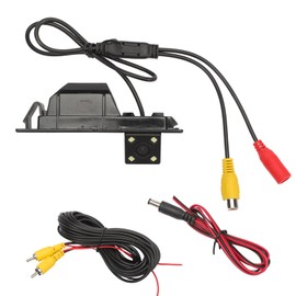 Attisfiera Car CCD Night Vision 4 LED Backup Reversing Camera for Astra H J Corsa Meriva Vectra Zafira Insignia Grande Regal Car Rear Camera Boot Camera