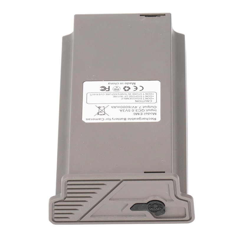 Trail Camera Battery Pack 6000mAh Cellular Trail Camera Rechargeable Lithium