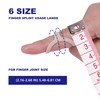 Soft Home 6 Pack Oval Finger Splints Waterproof Finger Splint