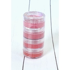 Ulta Sweet & Shimmer Lip Gloss Stack Stackable Pinks/Reds 4 colors pots SEALED