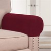 GAMUKAI Stretch Armrest Covers Spandex Jacquard Arm Covers for Chairs