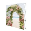 Tongjie New Style Aluminum Alloy Frame pop up Banner Display