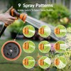 Giraffe Tools 25FT Lightweight Kink-Free Garden Hose with Nozzle
