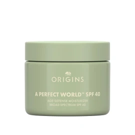 Origins A Perfect World Age-Defense Moisturizer with SPF 40 | Hydrates & Helps Delay Visible Signs of Aging | With Antioxidants, 1.7 Fl Oz