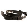 BOSTON LEATHER Fireman's Radio Strap - Black - X-Large