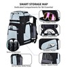 Heliar 55L-70L Expandable Ski Boot Bag – Waterproof, Durable Backpack