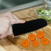 Potato Veggies Crinkle Cutter,French Fry Cutter for Wave Fries,Cucumber, Carrot