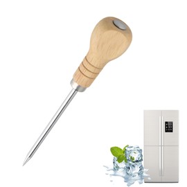 100 mm Bradawl Tool for Wood,Wooden Handle Awl Tools Versatile Sewing Crafting Tailor Needle Carpenters Needles Tailors Pricker,Punch for Woods Leather and Paper Craft Perforating,DIY Handicrafts