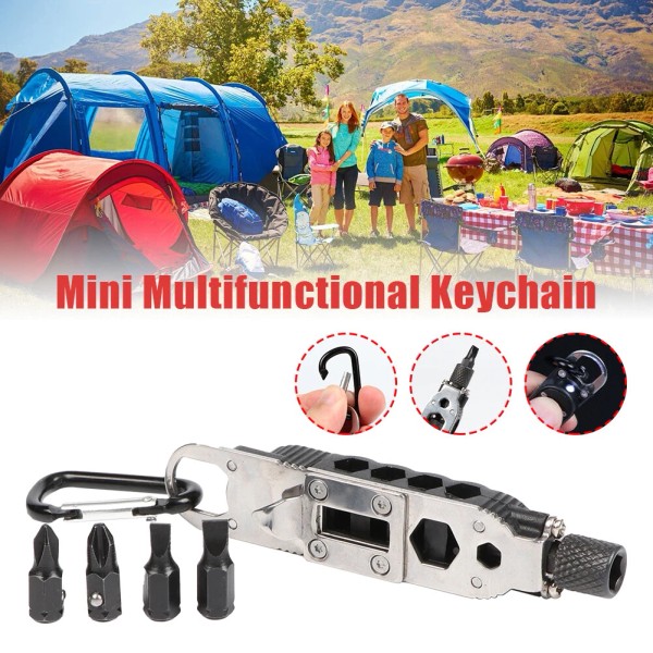 Unbranded Keychain Mini Multifunctiona