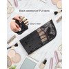 MONSTINA Makeup Brush Organzier Bag,High Capacity Portable Stand-Up Makeup Brush