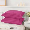 Hafaa Pillow cases 2 Pack - Pink Stripe Pillow Cases