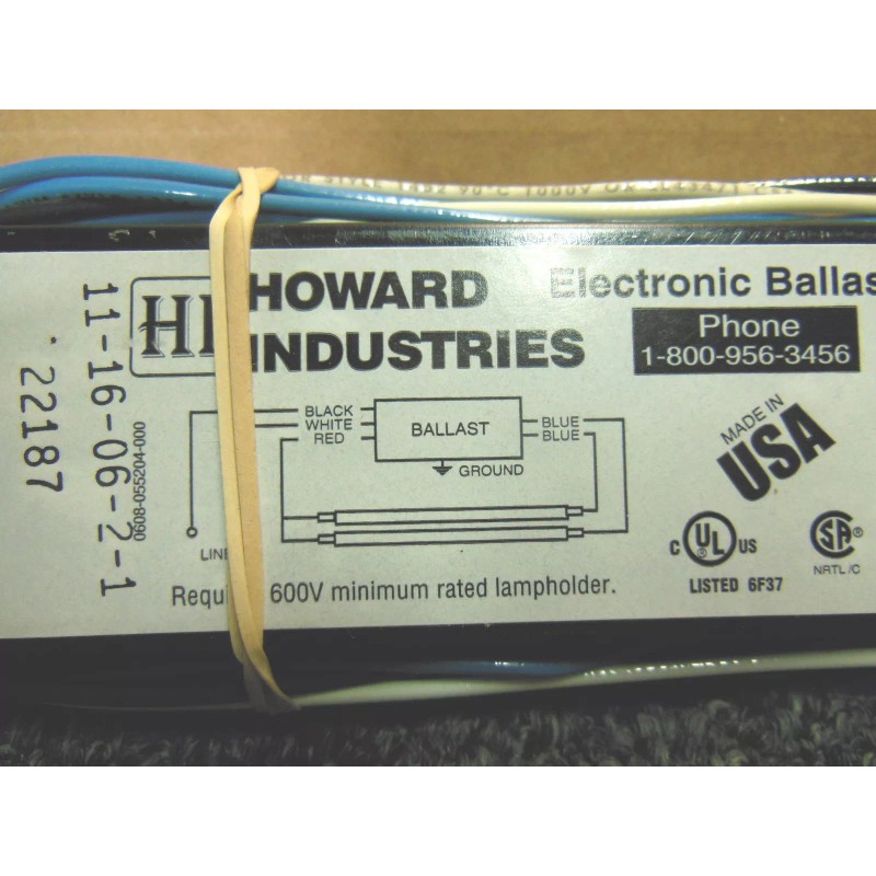 Howard Industries electronic ballast E2/32IS-277SC 277V