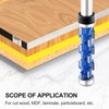 MEANLIN Flush Trim Router Bit 1/2 Inch Shank, 65mm Cutting