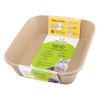 Kitty Sift Kitty Sift (6-Pack) Disposable Cat Litter Box, Sustainable,