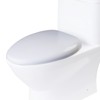 EAGO R-346SEAT Replacement Soft Closing Toilet Seat for TB346, White,