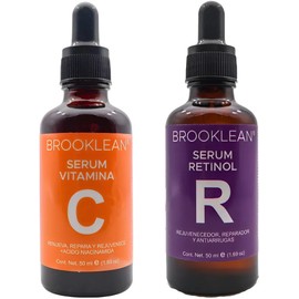 KIT DE SERUMS C (Vitamina C) y R (Retinol) para el cuidado de la cara. Unisex.