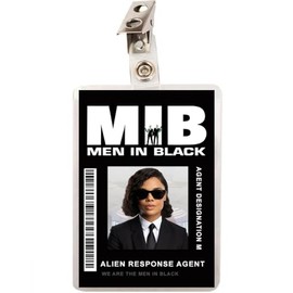 MIB Men in Black Agent M ID Badge