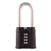IFAM 051820 Black Force AL Combination Padlock