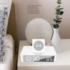 10W Digital Alarm Clock One Button Lifting LED Mirror Electronic