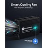 ECO-WORTHY 12A Boost MPPT Solar Charge Controller Solar Panel Regulator