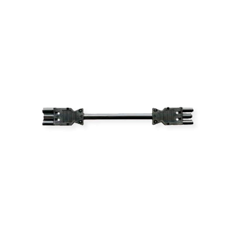 BACHMANN Device Extension GST18-3 Male / Female 0.5 m Black