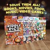 Riddle Pics Video Game Edition: Travel Trivia Game, Great for